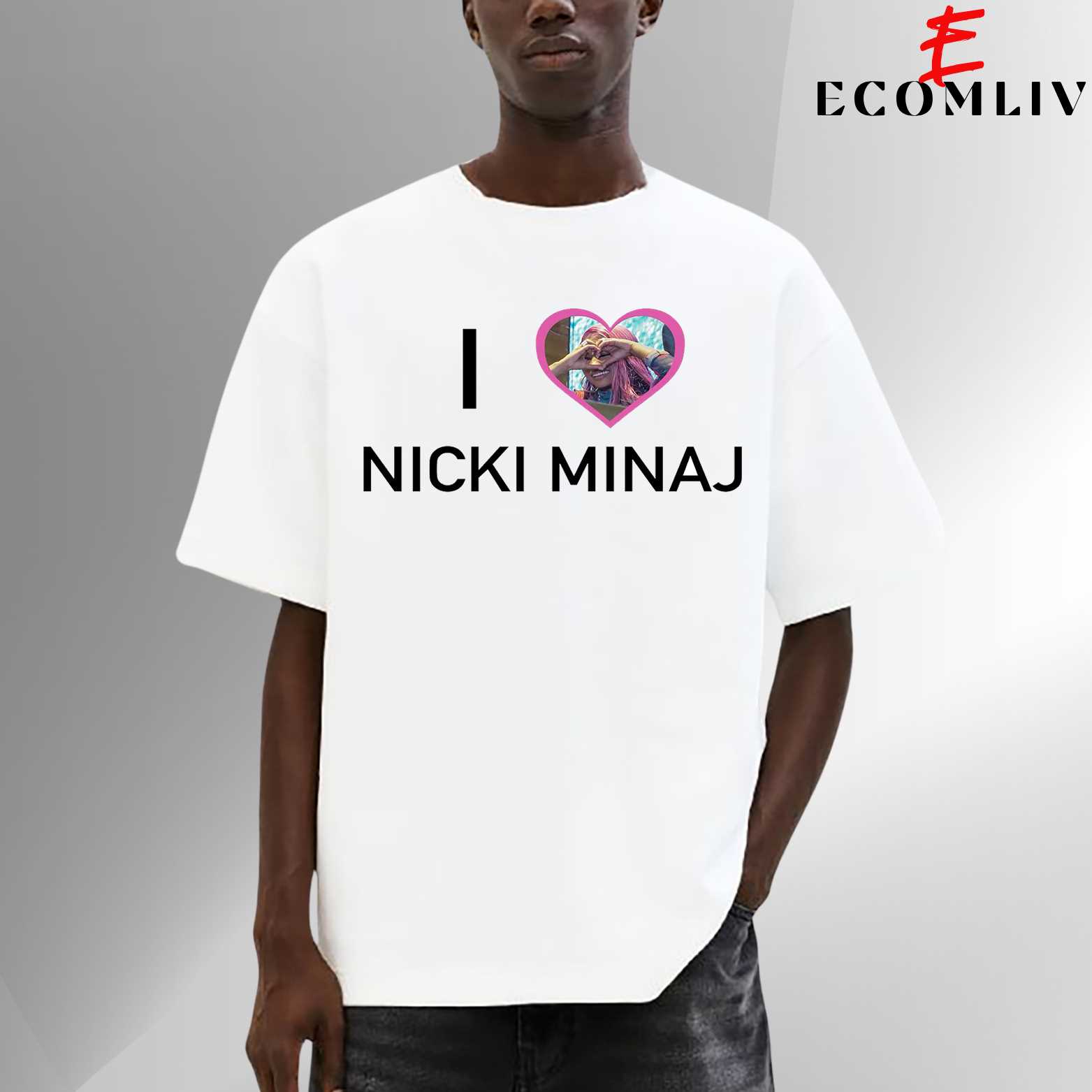 I Love Nicki Minaj T-Shirt, Nicki Minaj Graphic Tee, Unisex T-Shirt